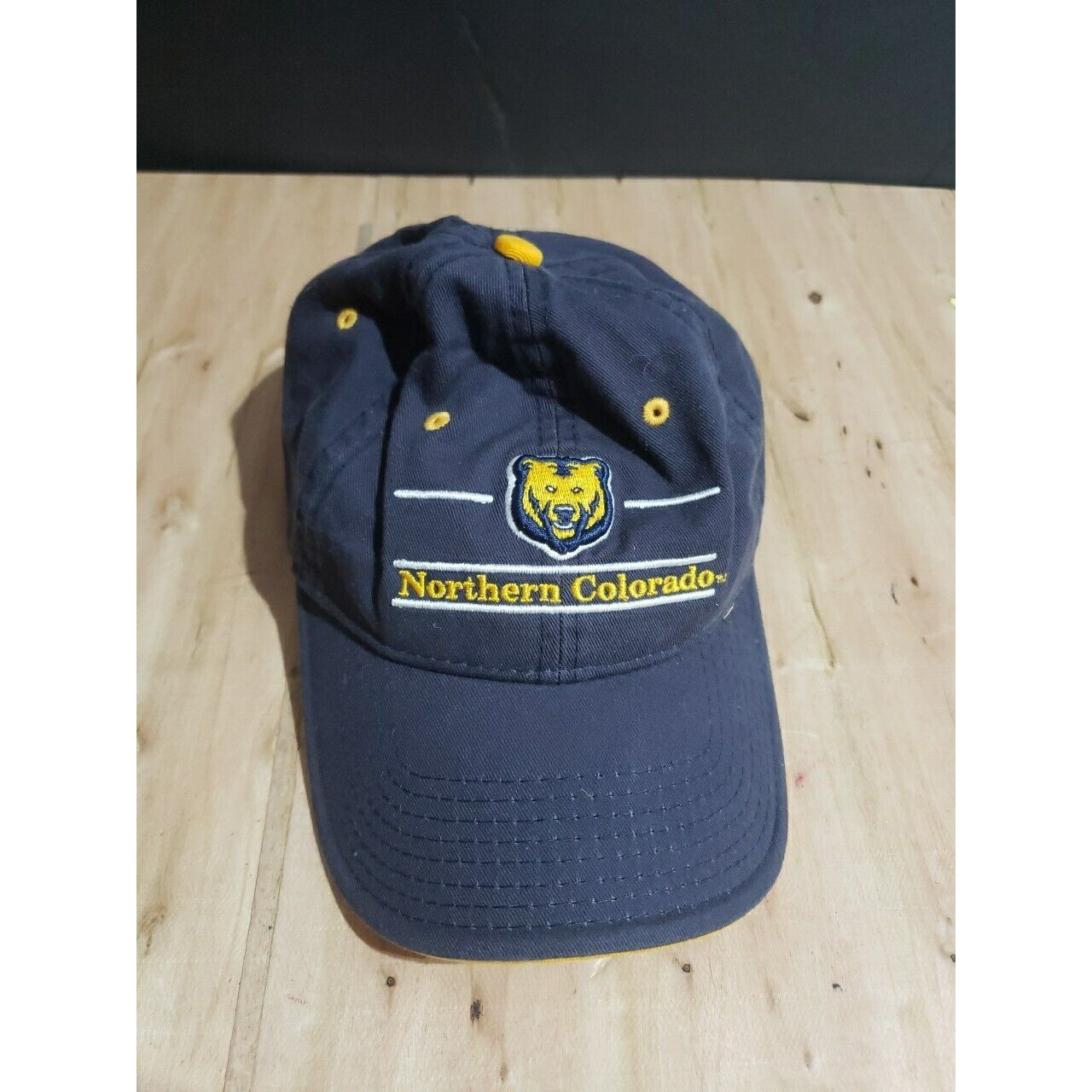 Northern Colorado Bears Golf Hat Navy Blue Strapback Adjustable
